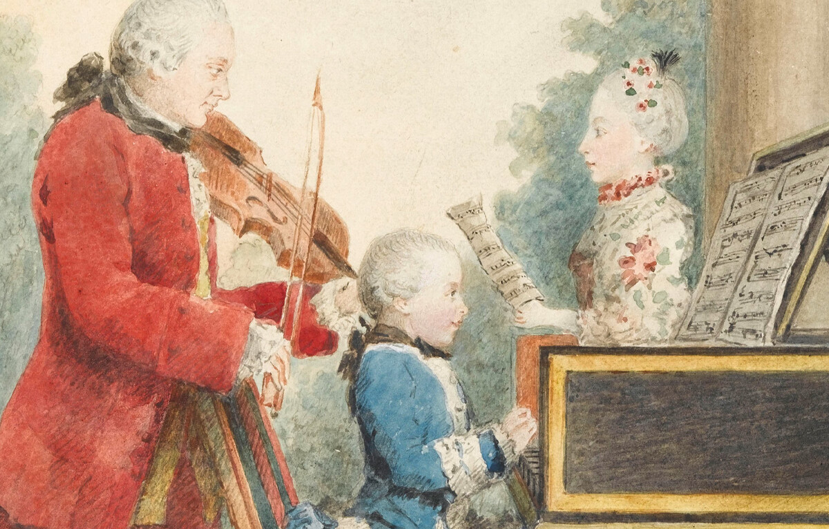 L’enfance fabuleuse du jeune Mozart